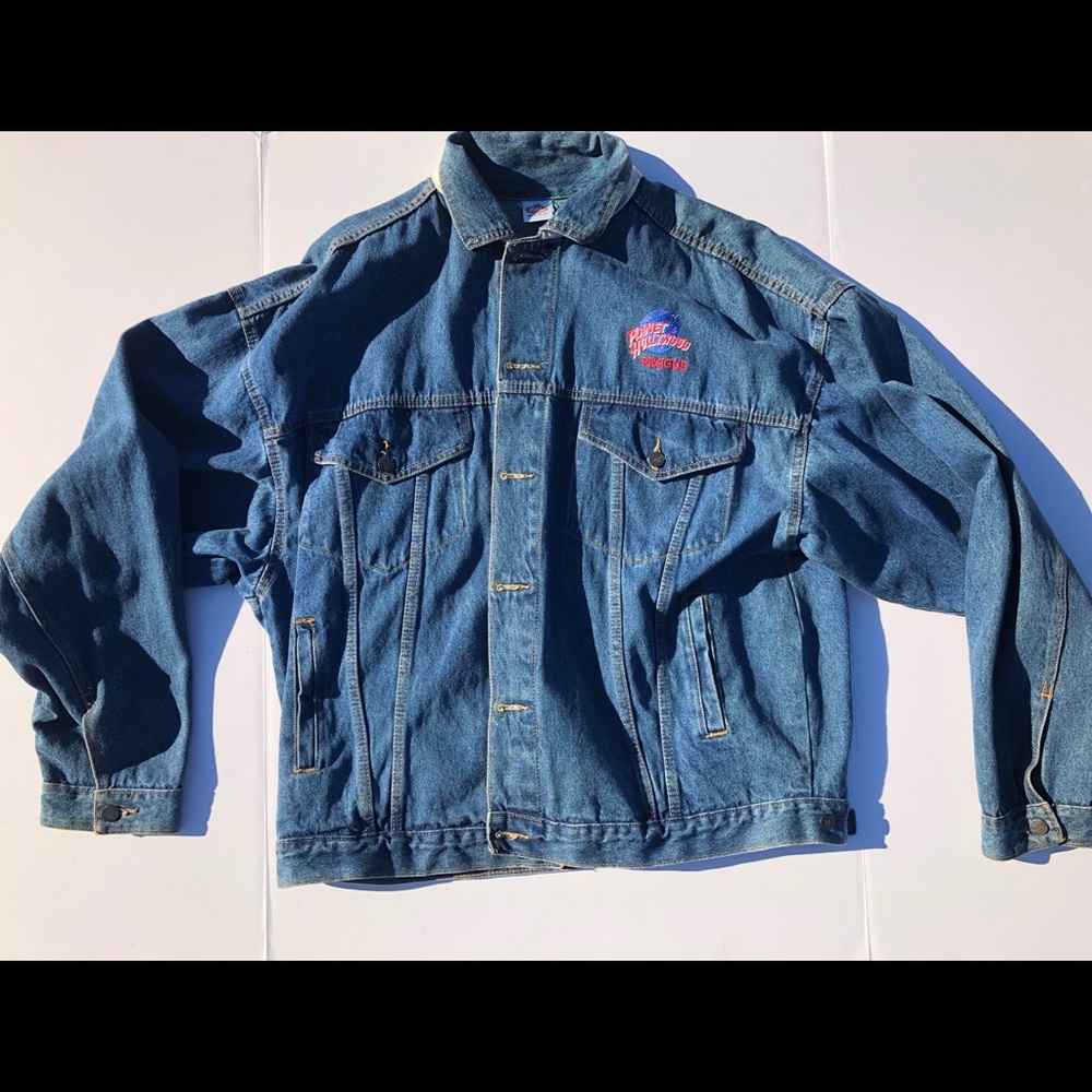 Vintage Hollywood studios denim jacket